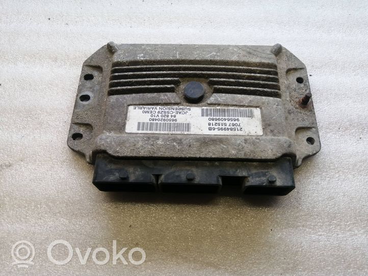 Peugeot 607 Module de commande suspension 9656409680