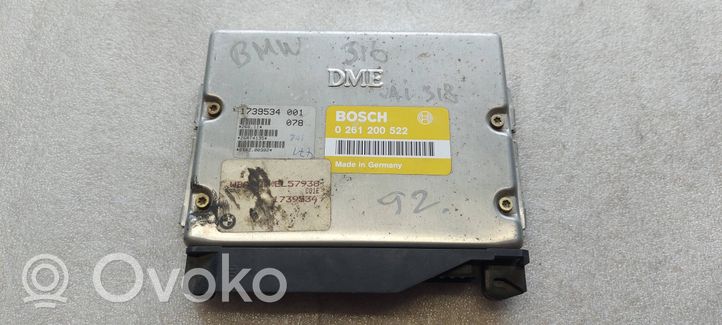 BMW 3 E36 Sterownik / Moduł ECU 0261200522