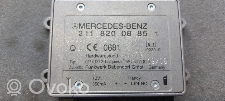 Mercedes-Benz CLS C219 Bluetooth antena 2118200885