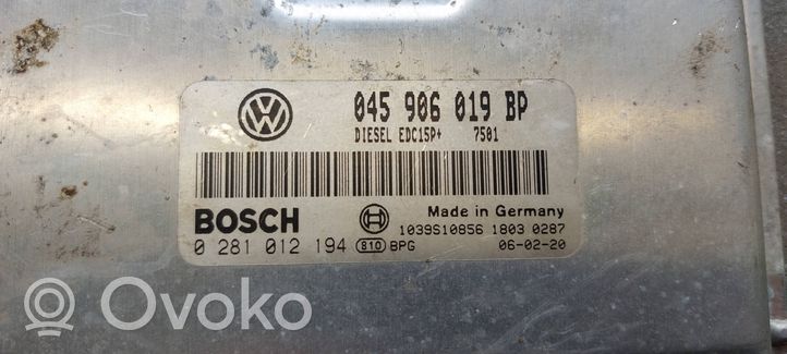 Volkswagen Polo Moottorin ohjainlaite/moduuli 045906019BP