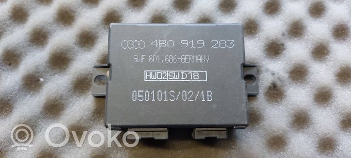 Audi A4 S4 B5 8D Parkavimo (PDC) daviklių valdymo blokas 4B0919283