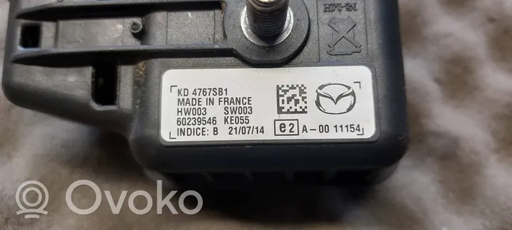 Mazda 3 III Alarmes antivol sirène KD4767SB1