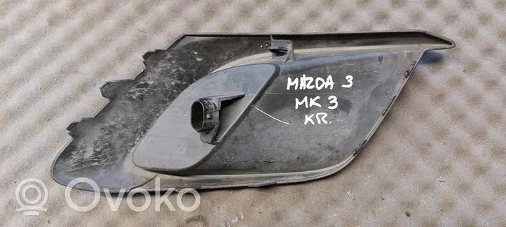 Mazda 3 III Grille inférieure de pare-chocs avant BHN150C21