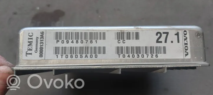 Volvo V70 Module de contrôle de boîte de vitesses ECU P09480761