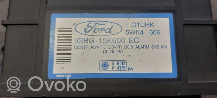 Ford Mondeo MK I Moduł / Sterownik komfortu 93BG15K600EC