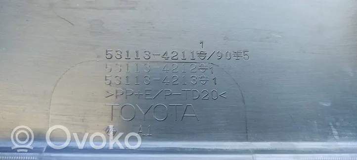 Toyota RAV 4 (XA50) Etupuskurin alempi jäähdytinsäleikkö 5311342111