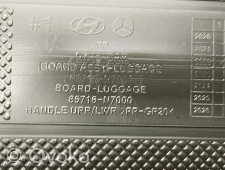 Hyundai Tucson TL Gumowa mata bagażnika 85716N7000
