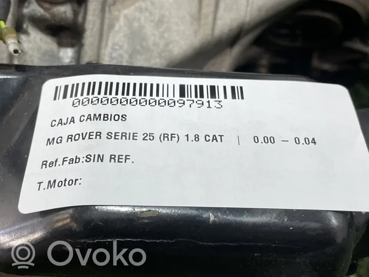 Rover 25 Manualna 6-biegowa skrzynia biegów SINREF.