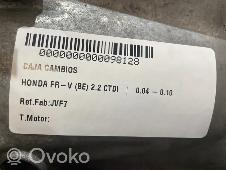 Honda FR-V Boîte de vitesses manuelle à 6 vitesses JVF7