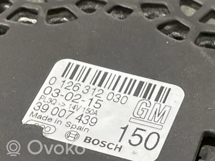 Opel Corsa E Генератор 0126312030