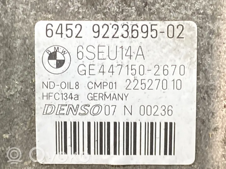 BMW 1 F20 F21 Compressore aria condizionata (A/C) (pompa) 447150-2670