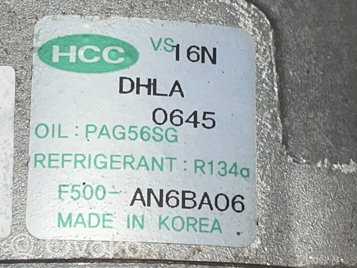 KIA Ceed Compressore aria condizionata (A/C) (pompa) F500-AN6BA06