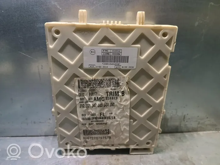 Ford Focus Module de fusibles 9A340AAA