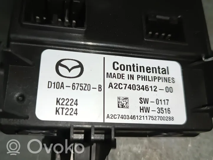 Mazda 2 Sterownik / Moduł ECU D10A675Z0B