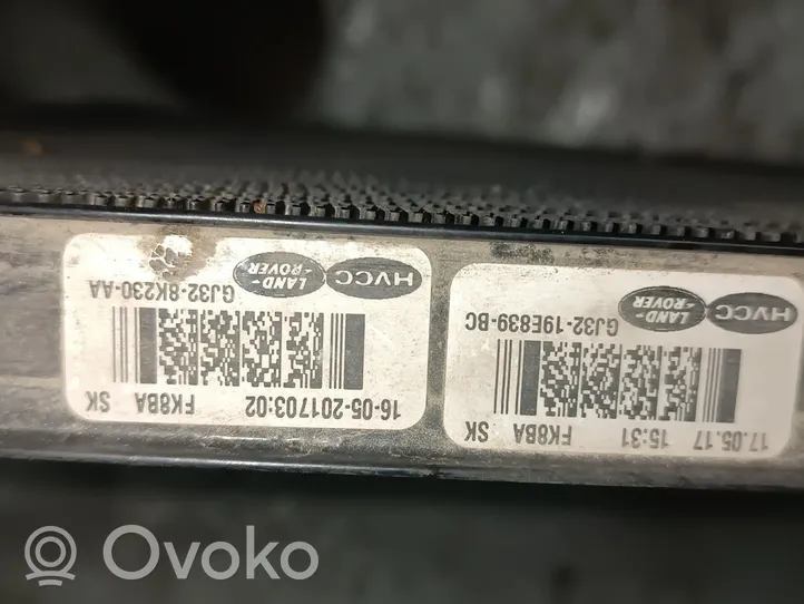 Land Rover Evoque I Dzesēšanas šķidruma radiators GJ3219E839BC