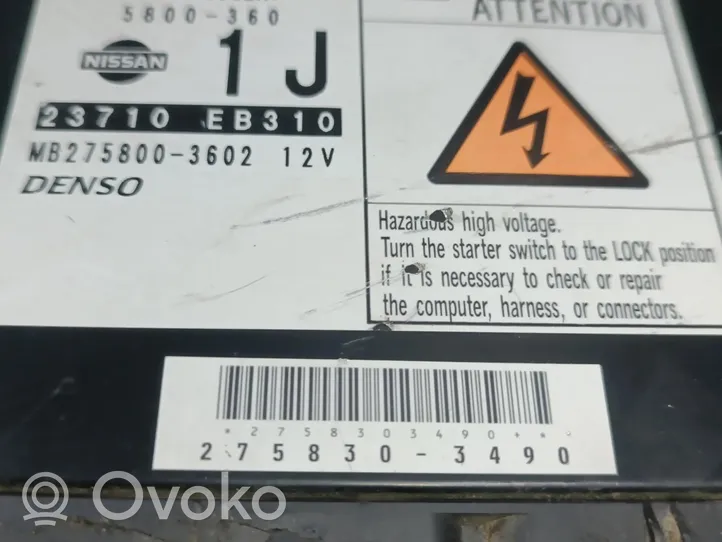 Nissan Navara Sterownik / Moduł ECU 2758303490