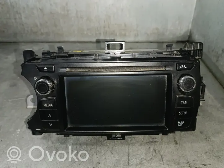 Toyota Yaris Monitor / wyświetlacz / ekran 861400D010
