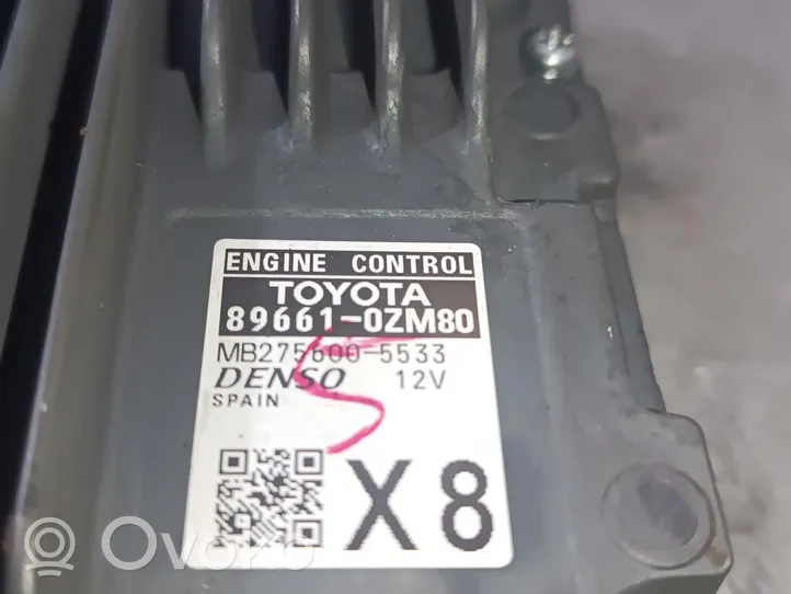 Toyota Auris E180 Unidad de control/módulo del motor 896610ZM80
