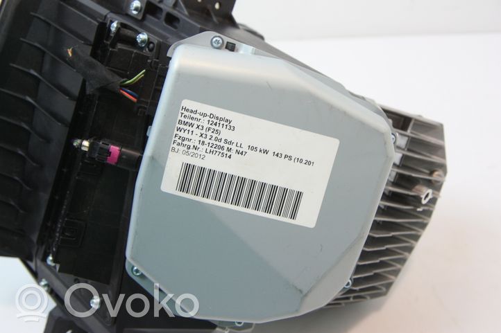 BMW X3 F25 Head-up ekranas/ displėjus 017396