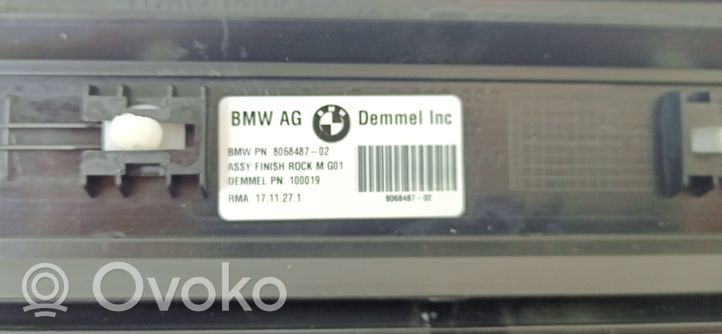 BMW X4 G02 Etuoven kynnyksen suojalista 020802