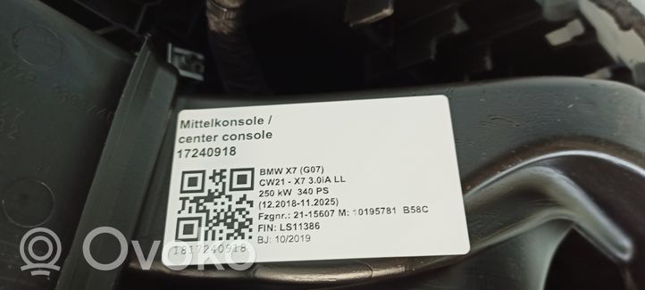 BMW X7 G07 Center console 023708