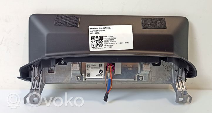 BMW X4 G02 Monitori/näyttö/pieni näyttö 021958