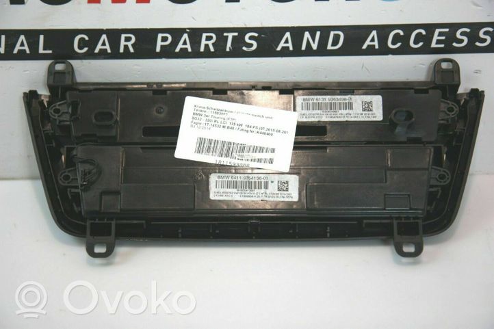 BMW 3 F30 F35 F31 Panel klimatyzacji / Ogrzewania 014266