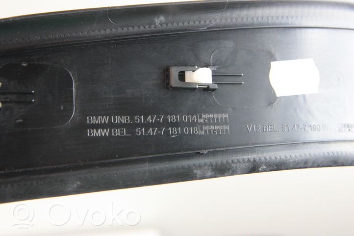 BMW 7 F01 F02 F03 F04 Etuoven kynnyksen suojalista 018977