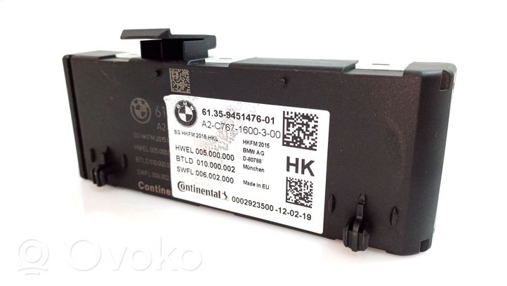 BMW 7 G11 G12 Sterownik / Moduł elektrycznej klapy tylnej / bagażnika 022104