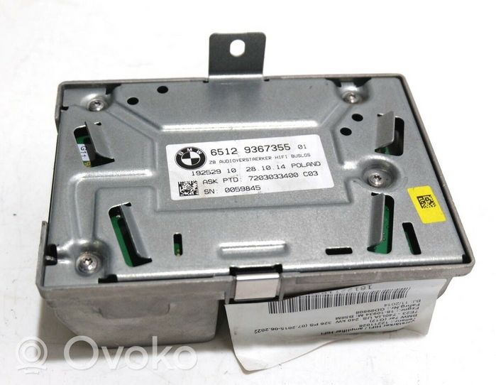 BMW 7 G11 G12 Amplificateur de son 003875