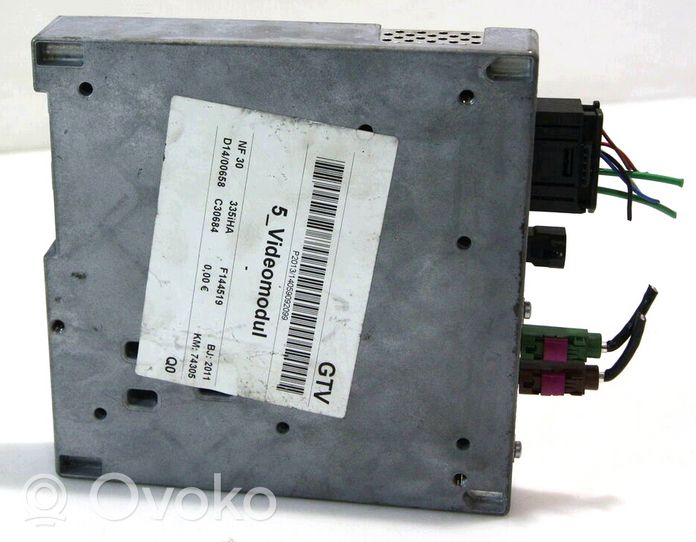 BMW 3 F30 F35 F31 Module de contrôle vidéo 006530