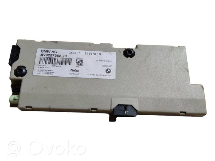 BMW 7 F01 F02 F03 F04 Amplificateur d'antenne 9257362