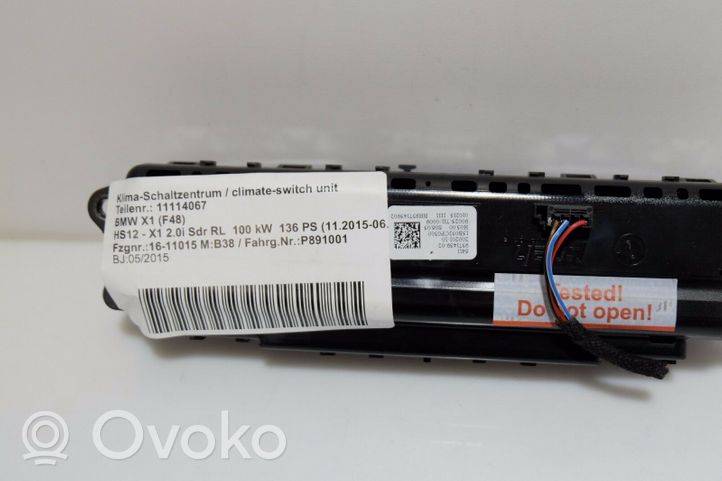 BMW 2 F46 Ilmastoinnin ohjainlaite 001814