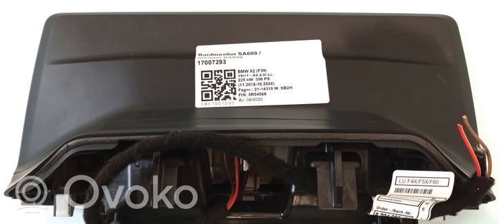 BMW X2 F39 Monitor / wyświetlacz / ekran 022952