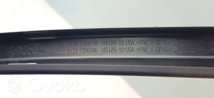 BMW X6 F16 Front door glass trim molding 024792