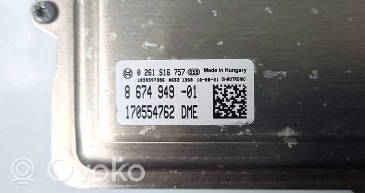 BMW X6 F16 Sterownik / Moduł ECU 023791