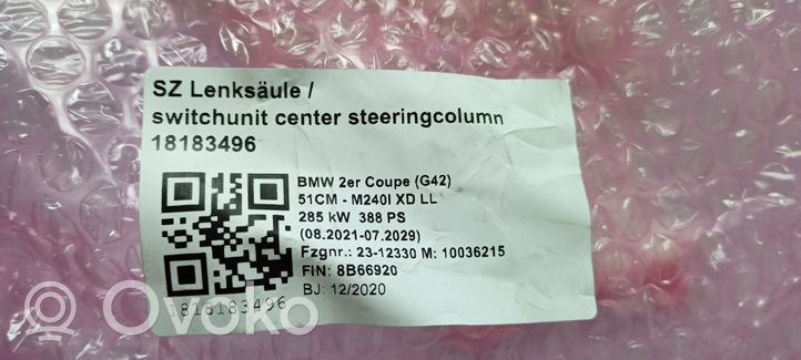 BMW 2 G42 Manetka / Przełącznik kierunkowskazów wycieraczek 026964