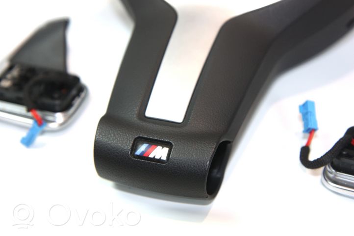 BMW 5 F10 F11 Poignée / levier de réglage volant 011397