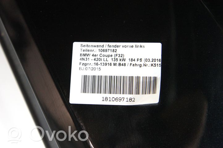 BMW 4 F32 F33 Błotnik przedni 007367