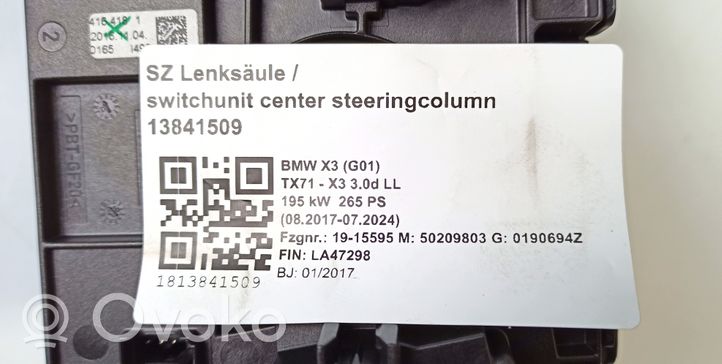 BMW X3 G01 Pyyhkimen/suuntavilkun vipukytkin 0272881