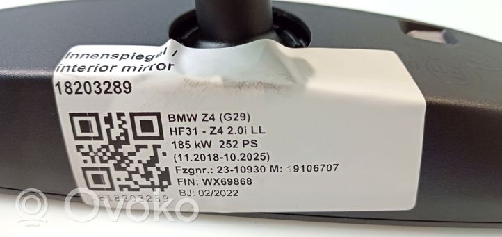 BMW Z4 g29 Specchietto retrovisore (interno) 027294