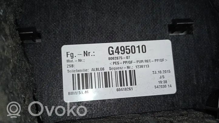 BMW 7 G11 G12 Półka tylna bagażnika 021549