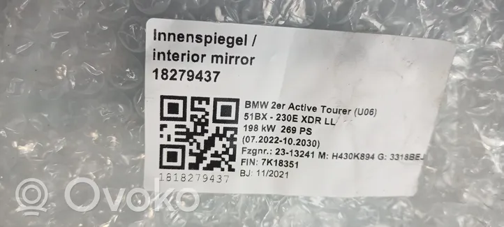 BMW 2 Active Tourer U06 Specchietto retrovisore (interno) 027806