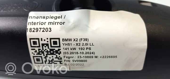 BMW X2 F39 Taustapeili (sisäpeili) 027972