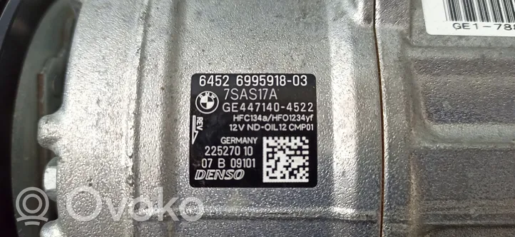 BMW 5 G30 G31 Compressore aria condizionata (A/C) (pompa) 028847