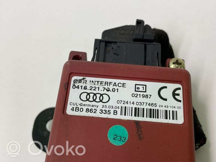 Audi A6 S6 C5 4B Puhelimen käyttöyksikkö/-moduuli 4B0862335B