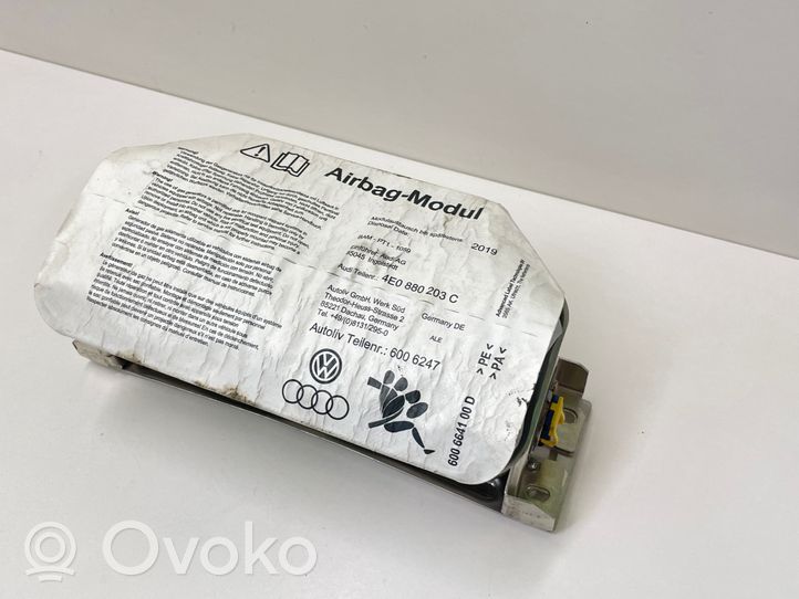 Audi A8 S8 D3 4E Airbag de passager 4E0880203C