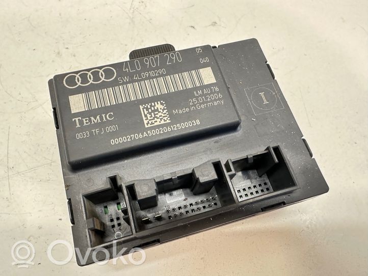 Audi Q7 4L Durų elektronikos valdymo blokas 4L0907290