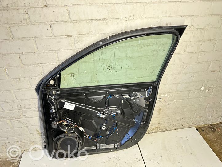 Volkswagen Touareg I Rear door window regulator with motor 7E0035411A