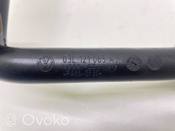 Volkswagen Touran II Engine coolant pipe/hose 03L121065AJ